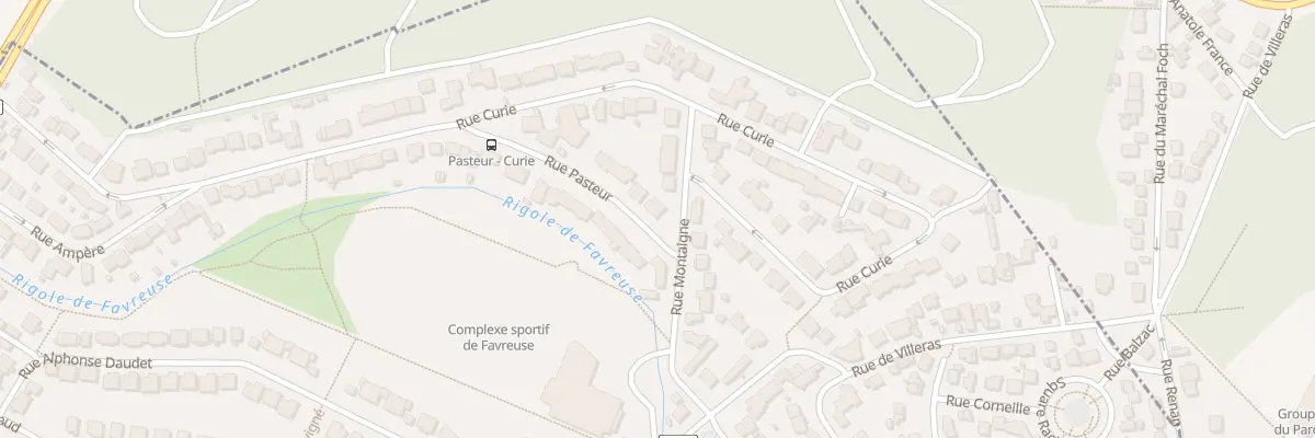 Plan du 11 Rue Pasteur à Saclay