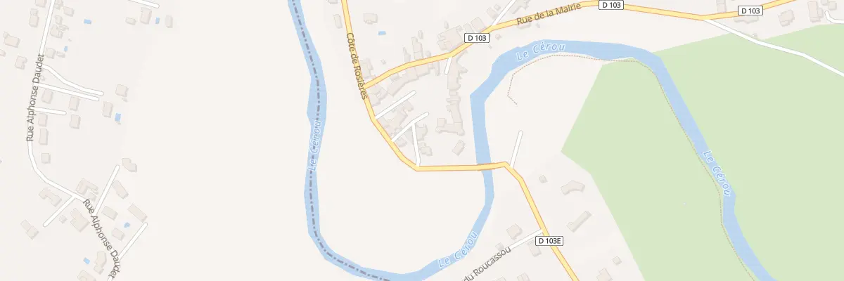 Plan du 19 Pl du Bourg à Rosières