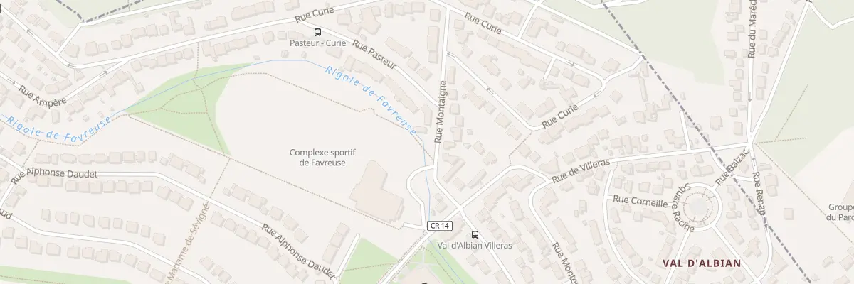 Plan du 12 Rue Montaigne à Saclay