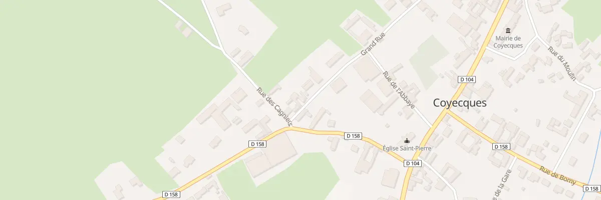 Plan du 3 Gr Grand Rue à Coyecques