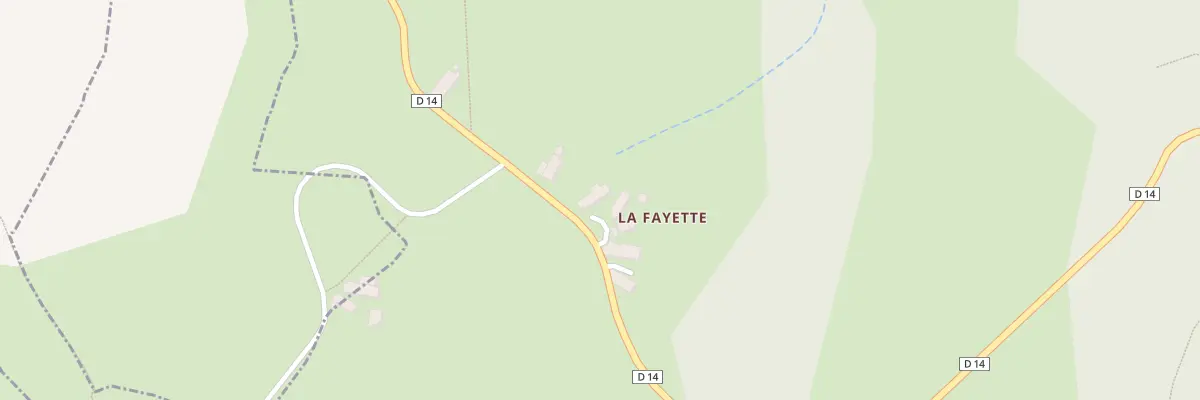 Plan du 3 La Fayette à Toulx-Sainte-Croix