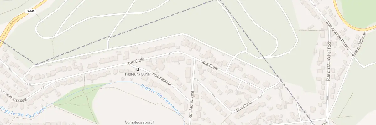 Plan du 52T Rue Curie à Saclay