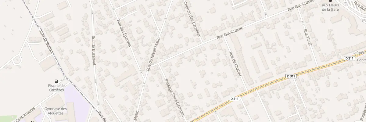 Plan du 75 Rue Gay-lussac à Houilles