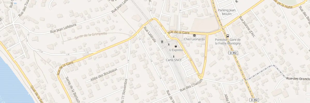 Plan du 14 Rue Latérale à La Frette-sur-Seine