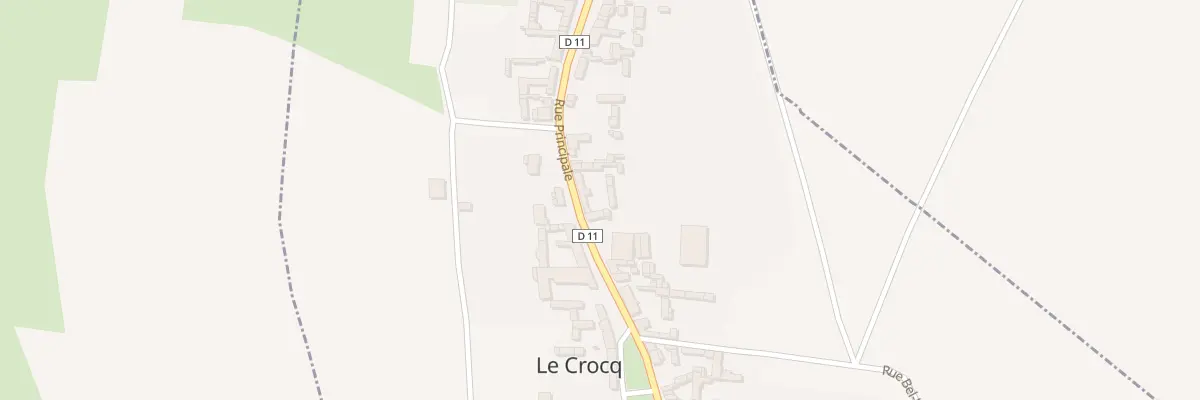 Plan du 37 Rue Principale au Crocq