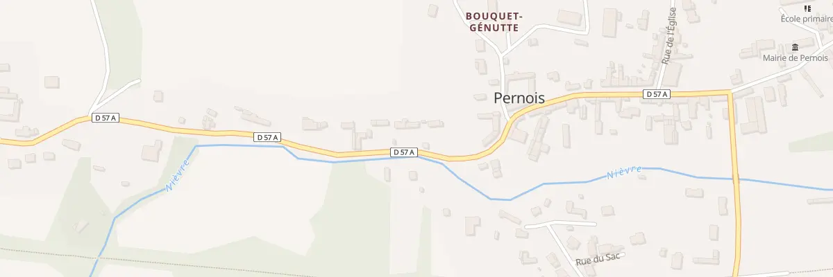 Plan du 819 Rue des Blancs Pignons à Pernois