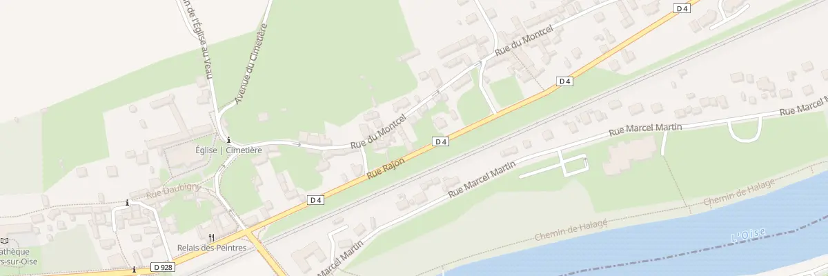 Plan du 31B Rue du Montcel à Auvers-sur-Oise
