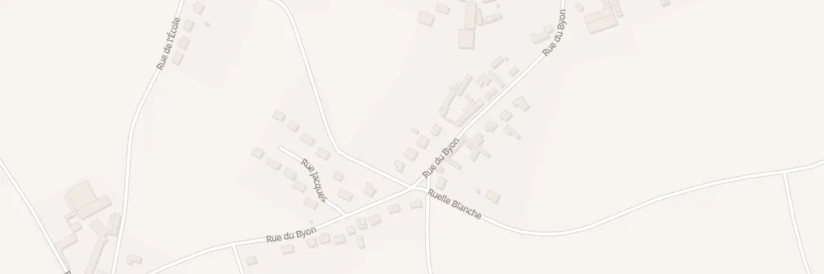 Plan du 12 Rue du Byon (Boursines) à Oroër