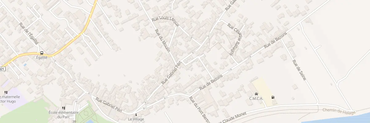 Plan du 80 Rue Gabriel Péri à Carrières-sur-Seine