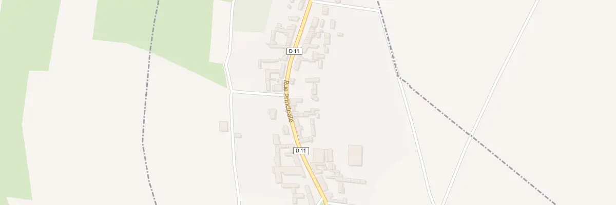 Plan du 33 Rue Principale au Crocq