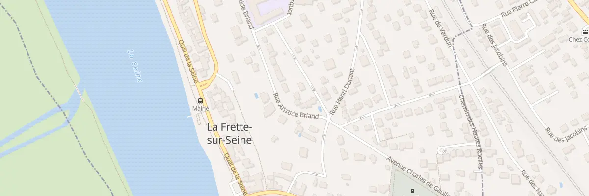 Plan du 45 Rue Aristide Briand à La Frette-sur-Seine