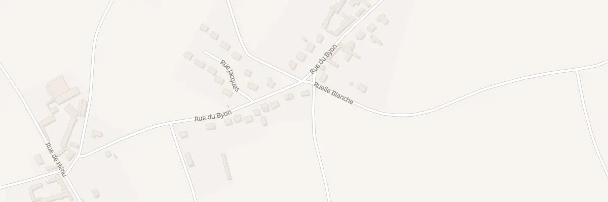 Plan de la Rue du Byon Boursines à Oroër