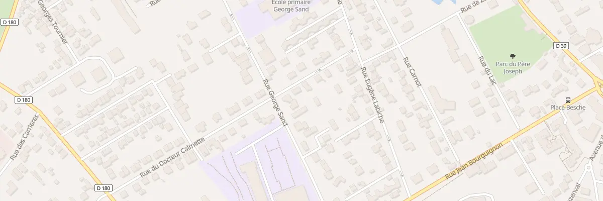 Plan du 65 Rue George Sand à Rueil-Malmaison