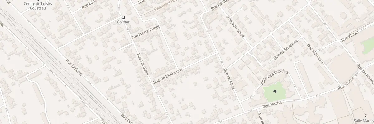 Plan du 6 Rue de Mulhouse à Houilles