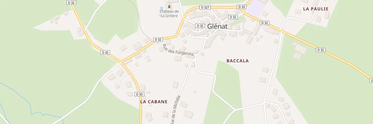 Plan du 5031 La Michele à Glénat