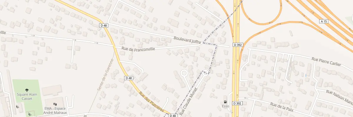 Plan du 42 Rue de Franconville à Herblay-sur-Seine