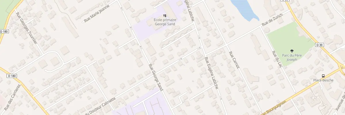 Plan du 6B Rue du Docteur Calmette à Rueil-Malmaison