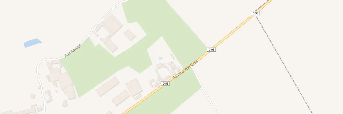 Plan du 397 Rte d’Humières à Noyelles-lès-Humières