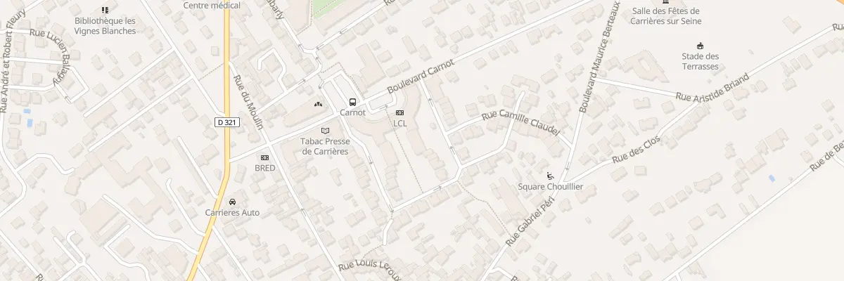 Plan du 20 Rue Gustave Caillebotte à Carrières-sur-Seine