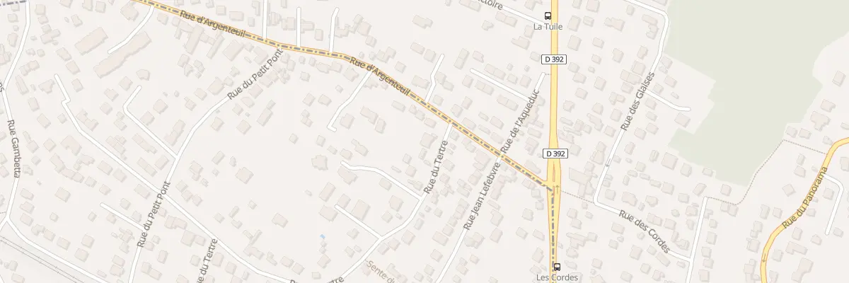 Plan du 2 Rue du Tertre à La Frette-sur-Seine