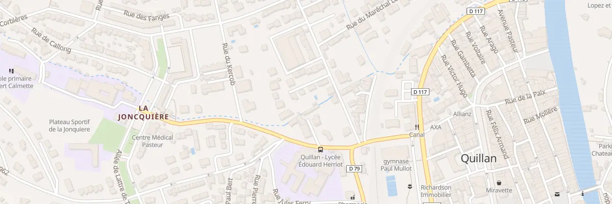 Plan du 5 Rue Armagnac à Quillan