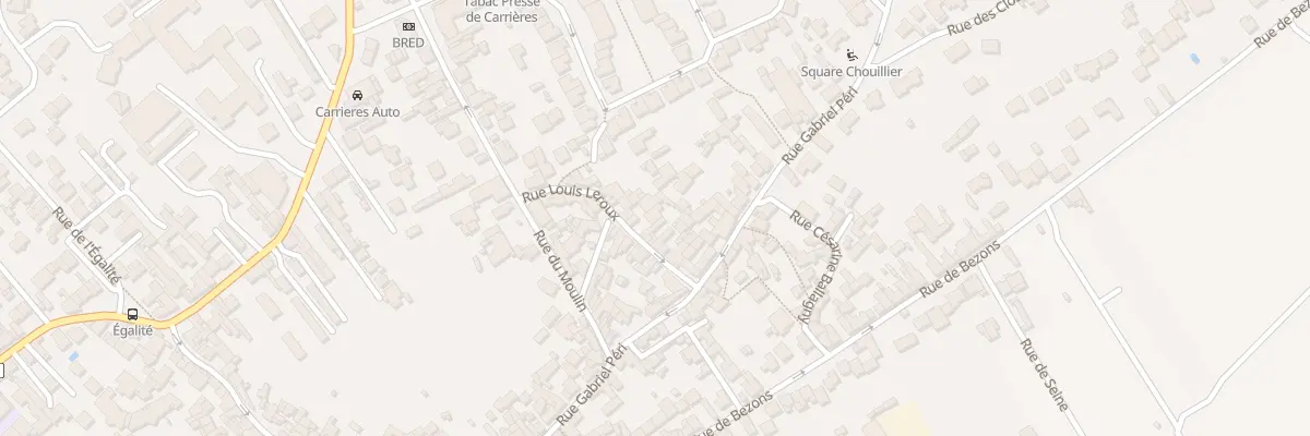 Plan du 8 Rue Louis Leroux à Carrières-sur-Seine
