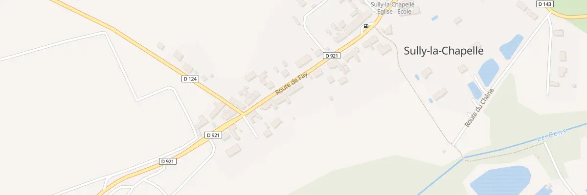 Plan du 41 Rte de Fay à Sully-la-Chapelle