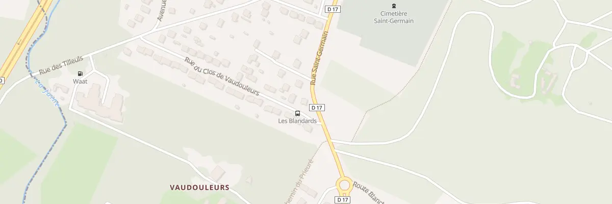 Plan du 46 Rue St Germain à Morigny-Champigny