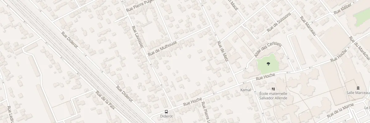 Plan du 21 Rue de Mulhouse à Houilles