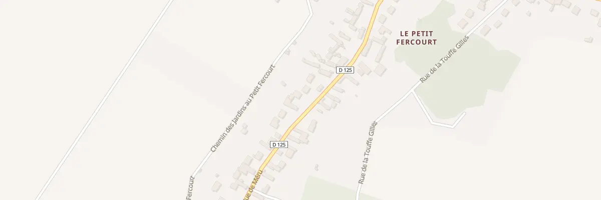 Plan du 36 Rue de Méru à Sainte-Geneviève