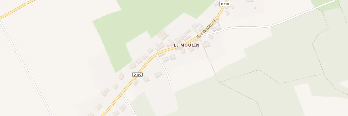 Plan du 22 Rue de Maisnil à Dohem