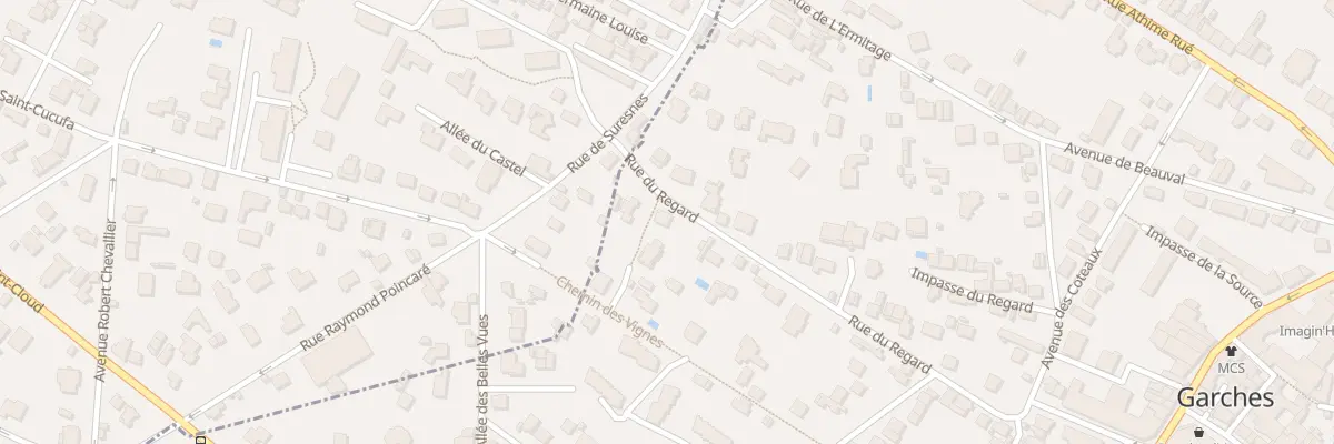 Plan du 19T Rue du Regard à Garches