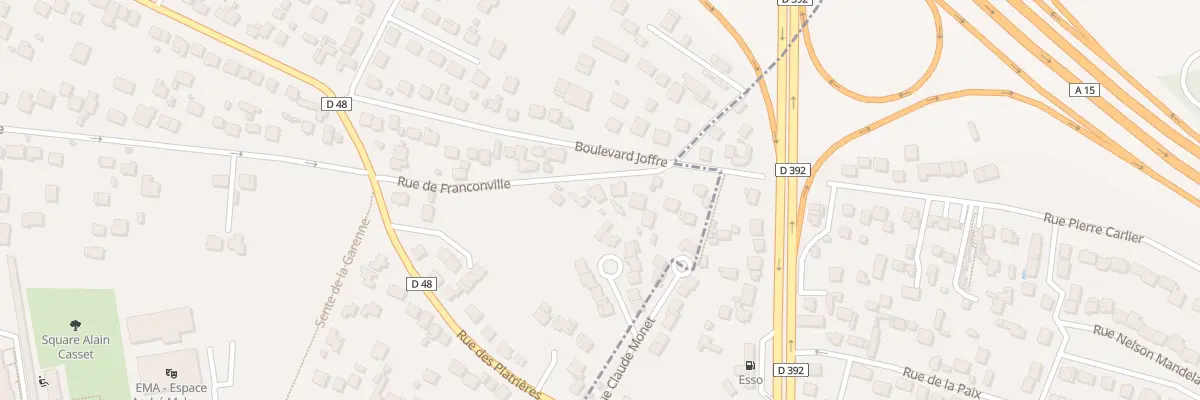 Plan du 46 Rue de Franconville à Herblay-sur-Seine