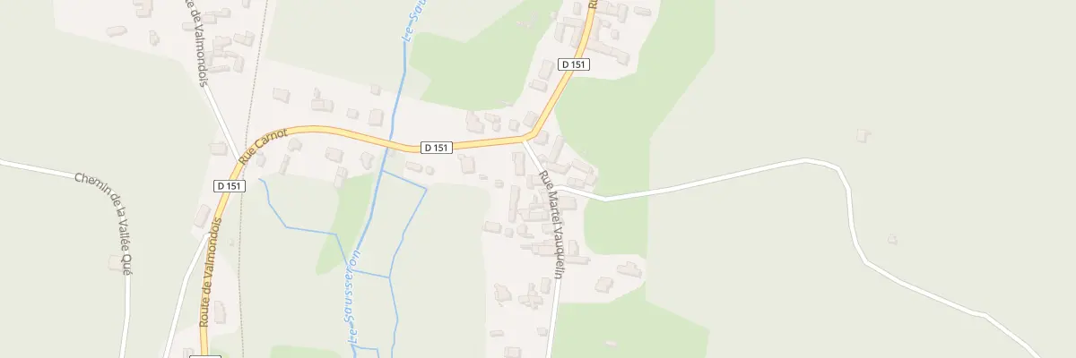 Plan du 6 Rue Martel Vauquelin à Nesles-la-Vallée