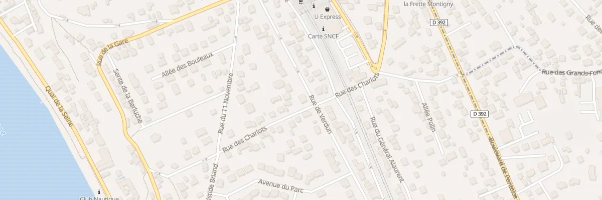 Plan du 36 Rue de Verdun à La Frette-sur-Seine