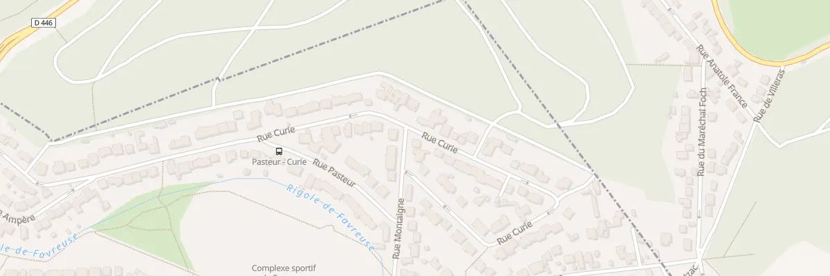 Plan du 1 Rue Montaigne à Saclay