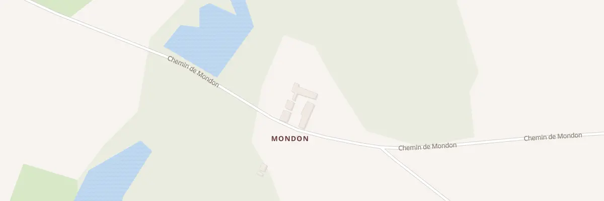 Plan du 1203 Che de Mondon à Souvigny-en-Sologne