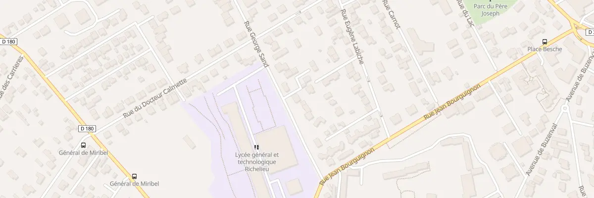 Plan du 85 Rue George Sand à Rueil-Malmaison