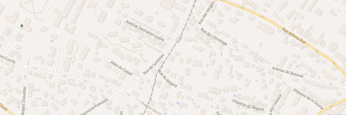 Plan du 46B Rue du Regard à Garches