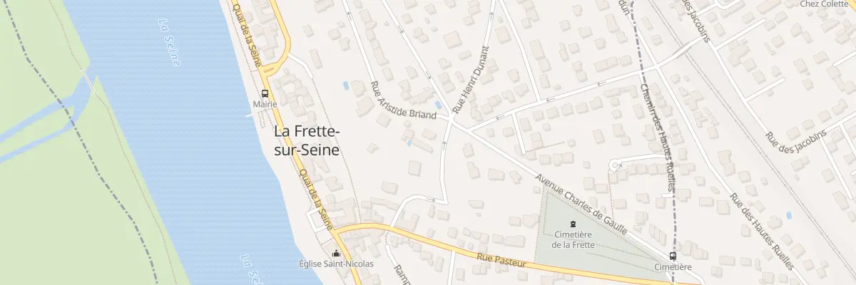 Plan du 56 Rue Aristide Briand à La Frette-sur-Seine