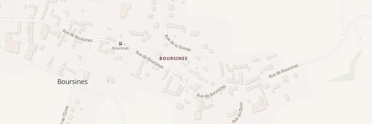 Plan du 37 Rue de Boursines (boursines) à Oroër