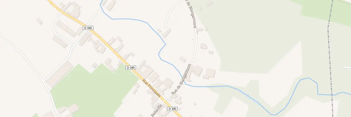 Plan du 1 Rue de Blangermont à Aubrometz