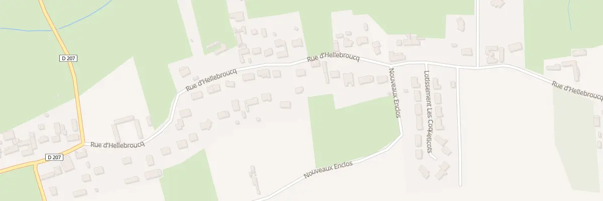 Plan du 34 Rue d’Hellebroucq à Éperlecques