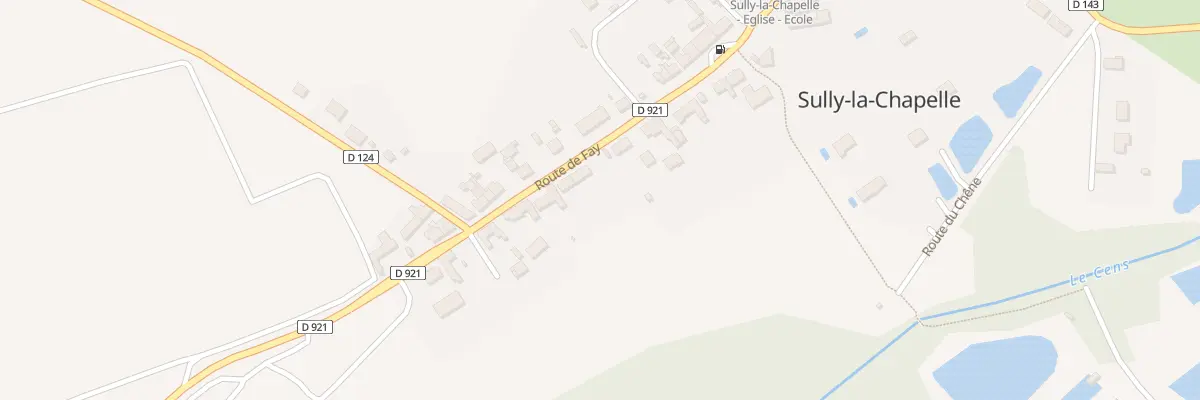 Plan du 39 Rte de Fay à Sully-la-Chapelle