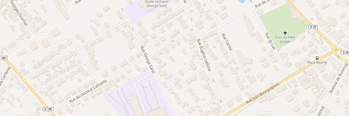 Plan du 67 Rue George Sand à Rueil-Malmaison