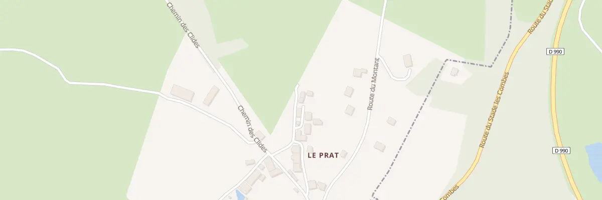 Plan du 180 Imp du Prat à Saint-Maixant