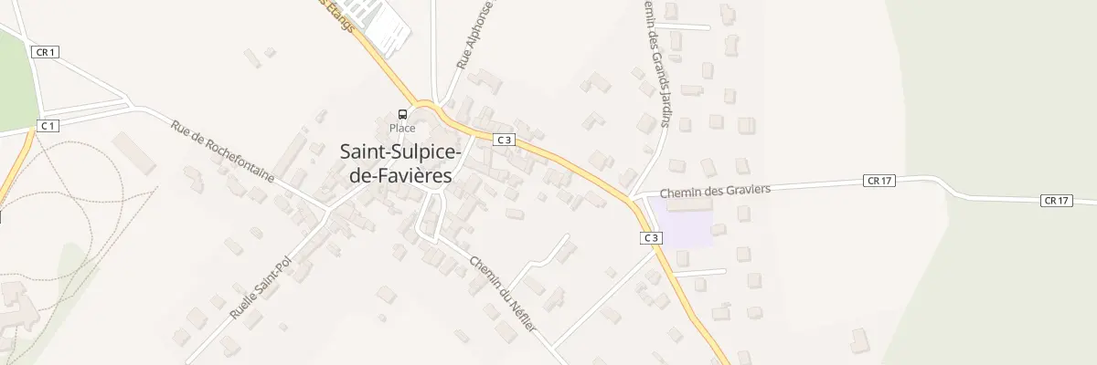 Plan du 10 Rue du Four à Chaux à Saint-Sulpice-de-Favières