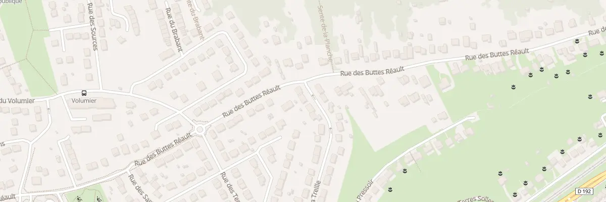 Plan du 25 Rue de la Treille à Breuillet