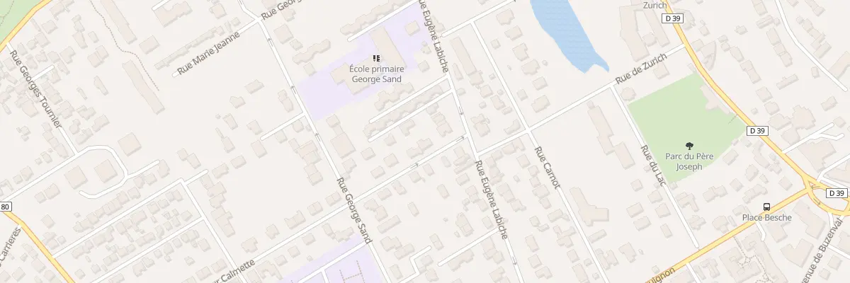 Plan du 4 Rue du Docteur Calmette à Rueil-Malmaison