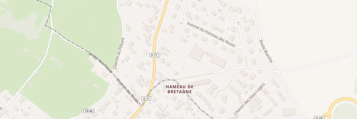 Plan du 10 Rue du Ham de Bretagne à Morigny-Champigny